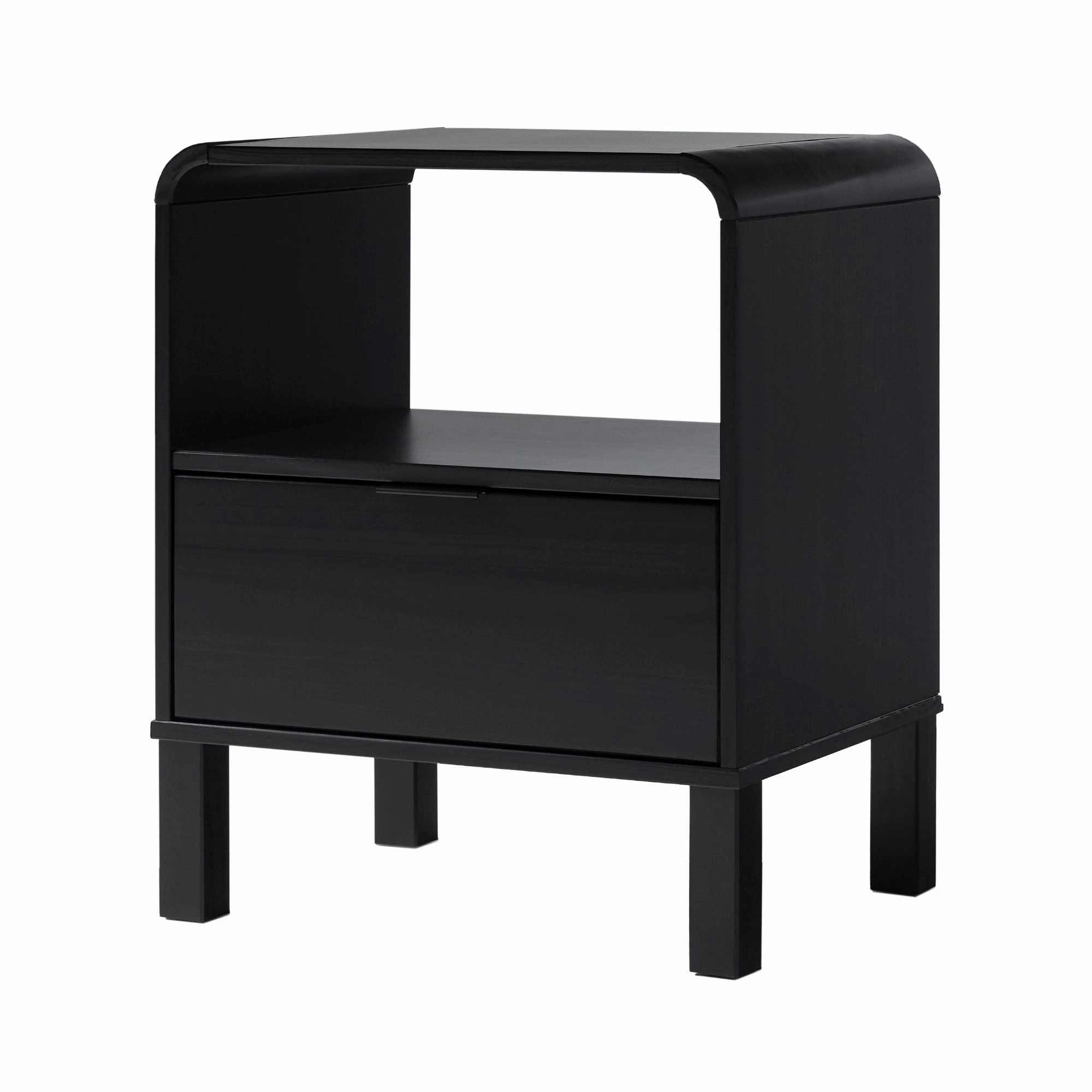 Middlebrook Designs Minimalist Curved-Top Nightstand