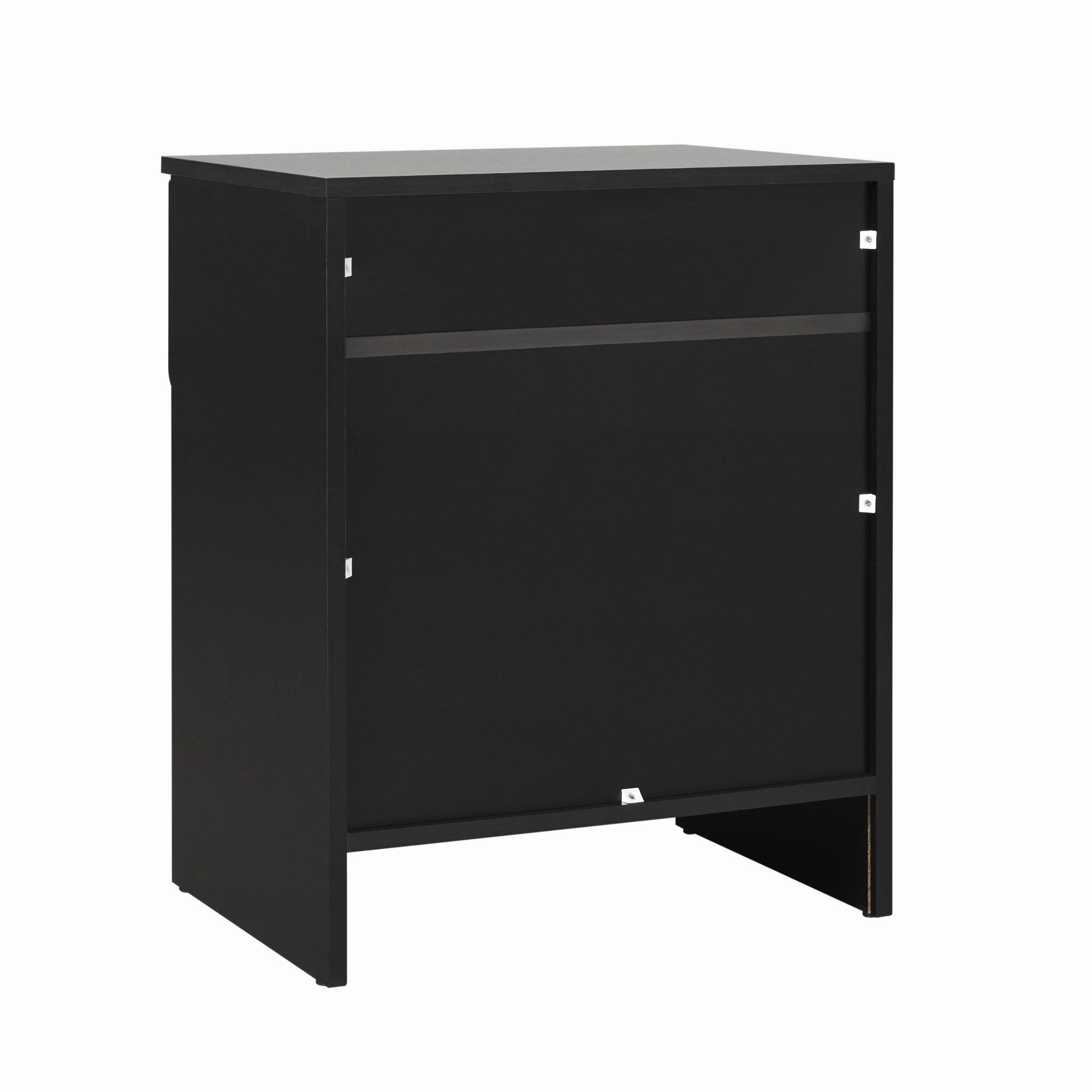 Middlebrook Designs Modern 1-Drawer Nightstand with Cubby