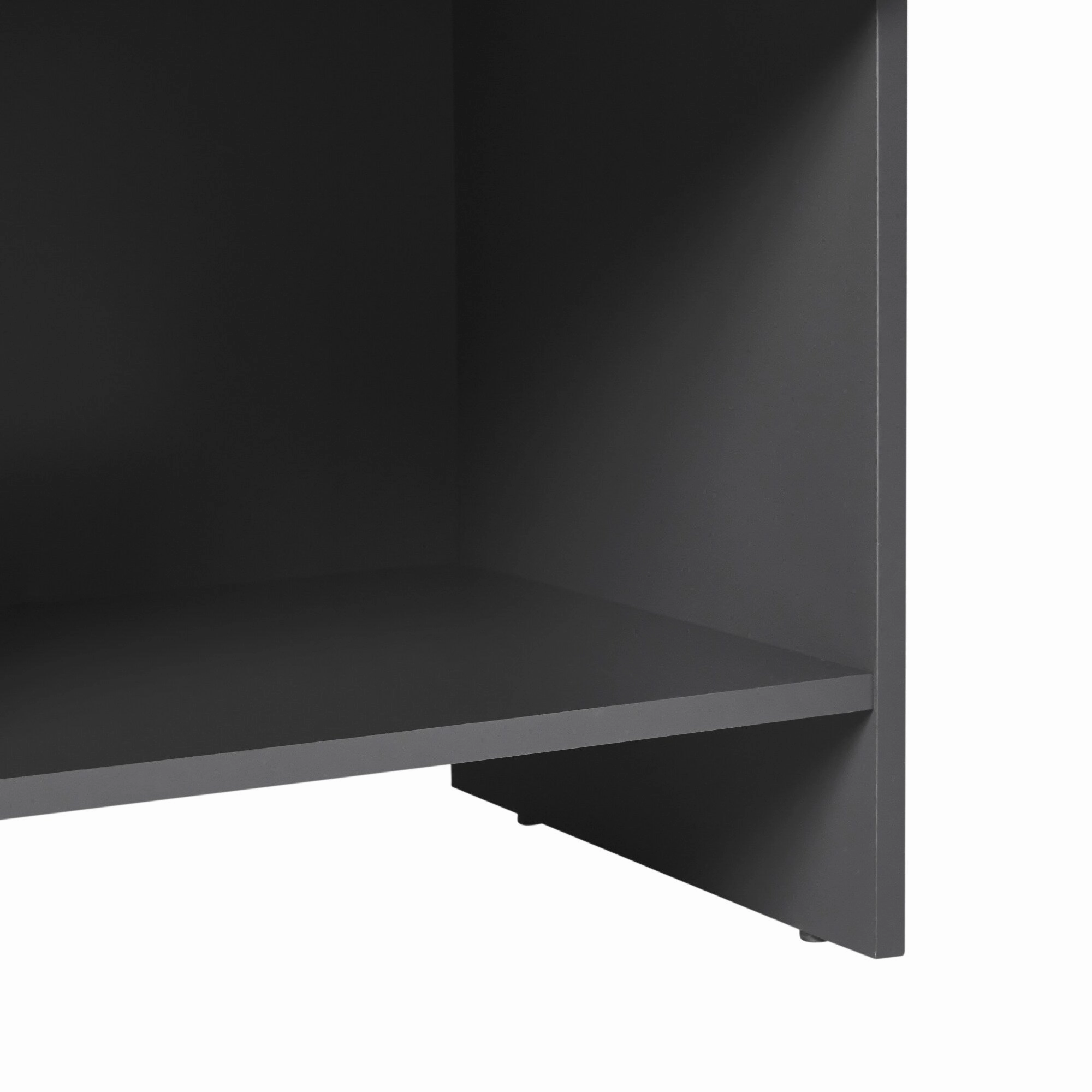 Middlebrook Designs Modern 1-Drawer Nightstand with Cubby