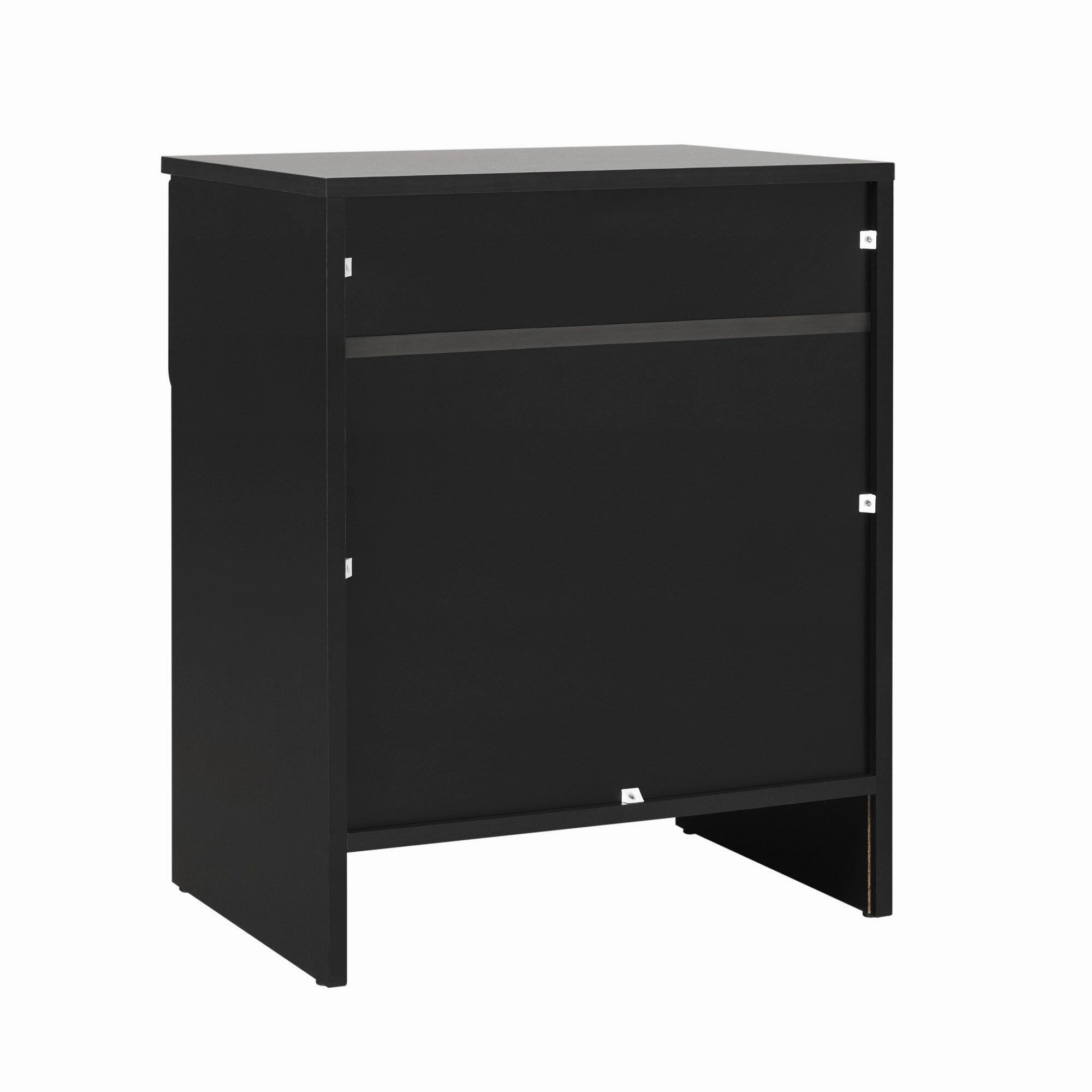 Middlebrook Designs Modern 1-Drawer Nightstand with Cubby