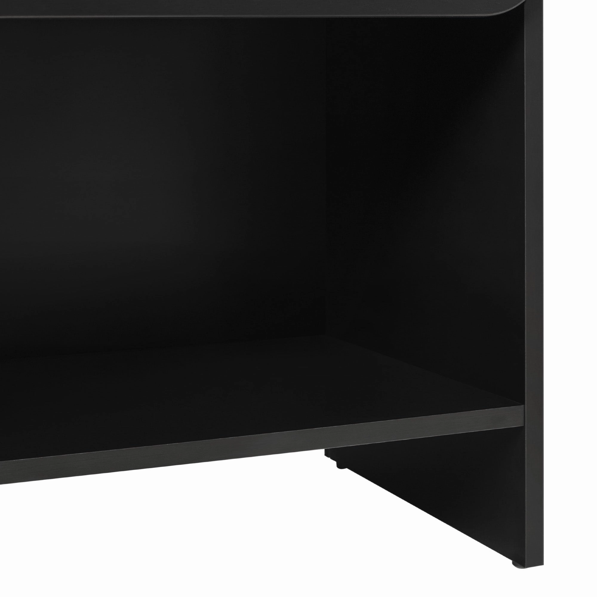 Middlebrook Designs Modern 1-Drawer Nightstand with Cubby