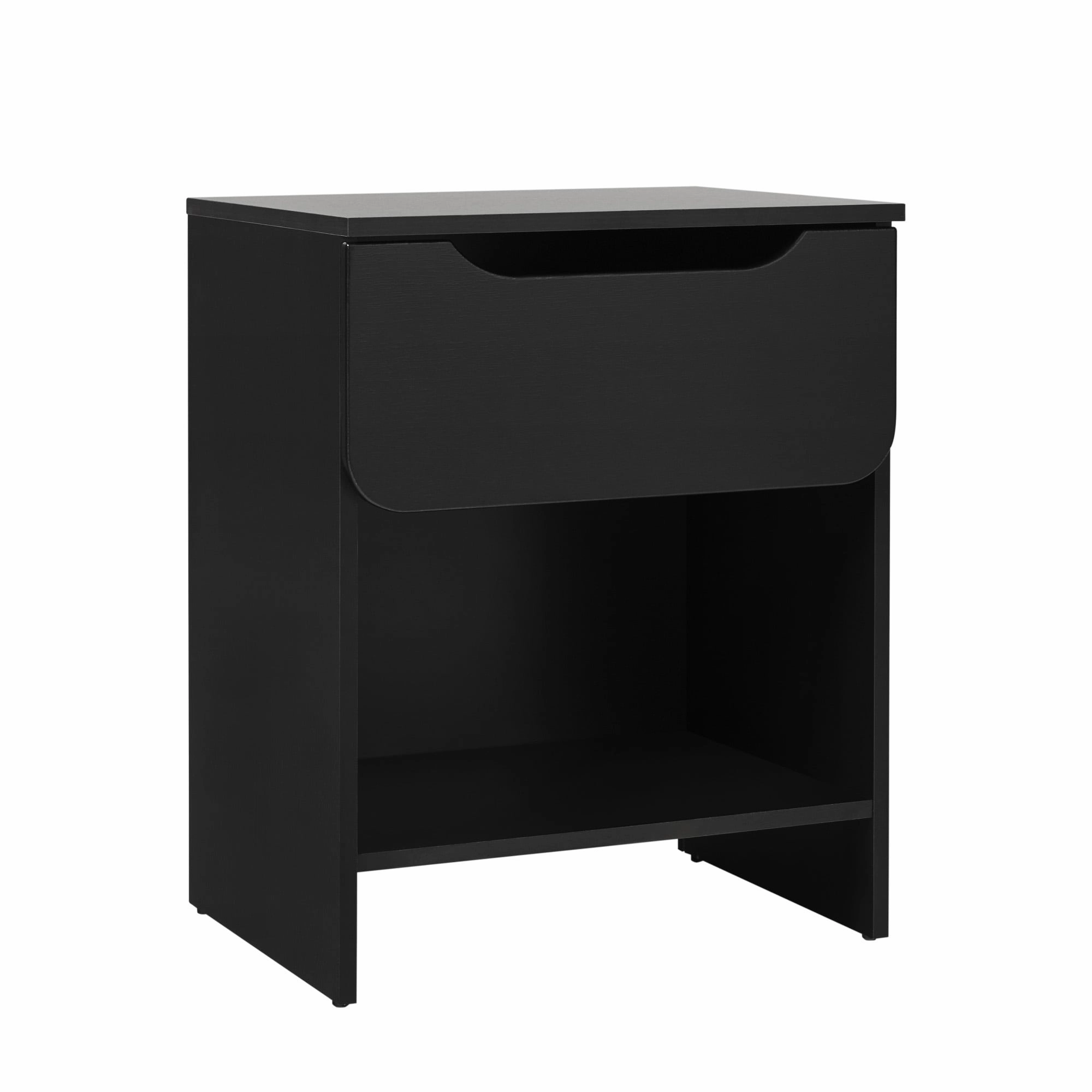 Middlebrook Designs Modern 1-Drawer Nightstand with Cubby