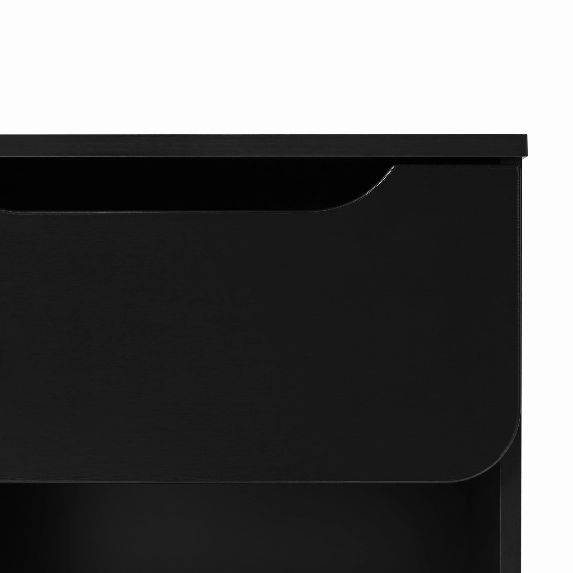 Middlebrook Designs Modern 1-Drawer Nightstand with Cubby