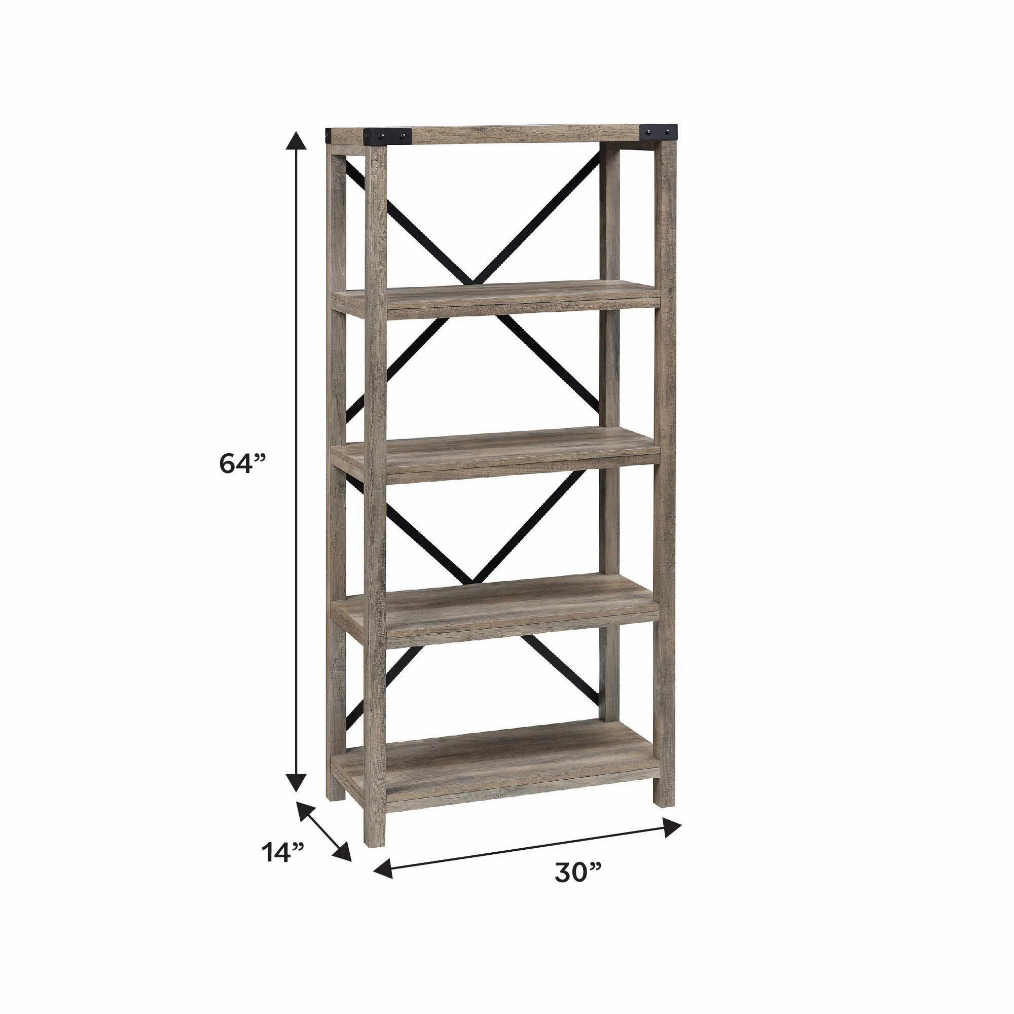Middlebrook Kujawa 64-inch Tall Bookshelf