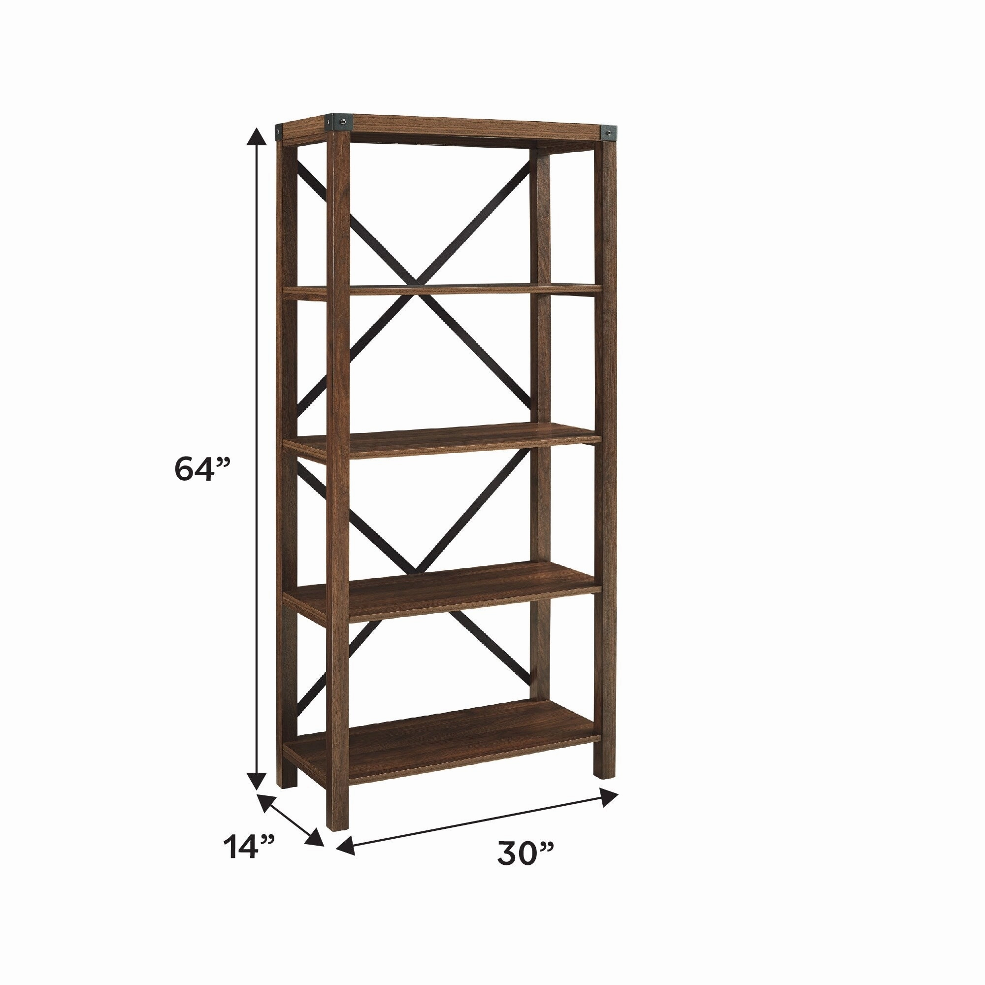 Middlebrook Kujawa 64-inch Tall Bookshelf