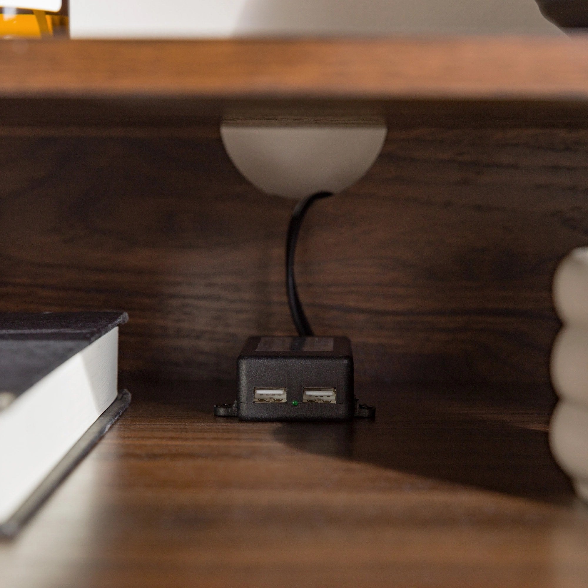 Middlebrook Modern 2-Drawer USB Nightstand. Set of 2