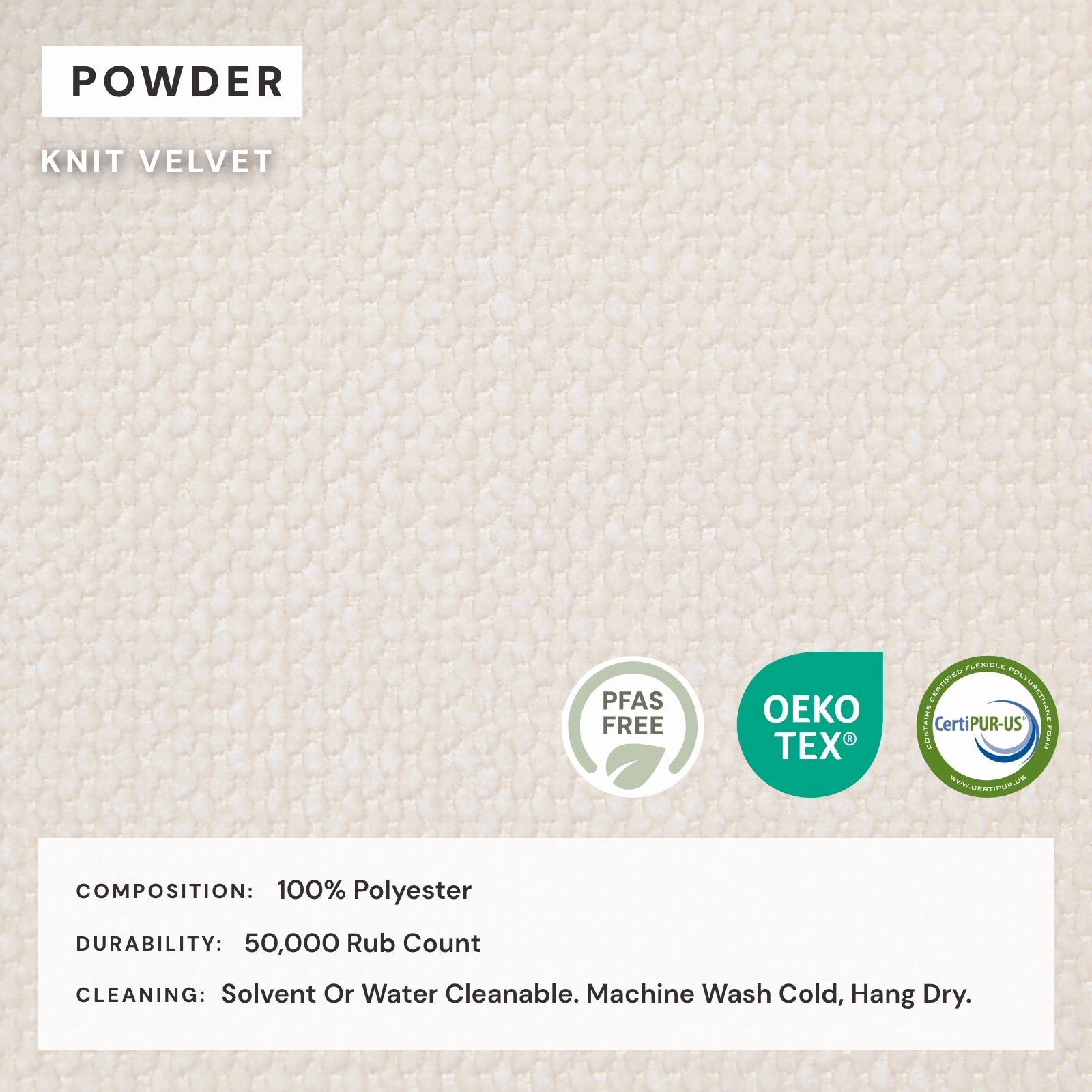 Modular Washable 2-Seater   Ottoman in Powder | Deluxe  Seat | Cloud Pillow