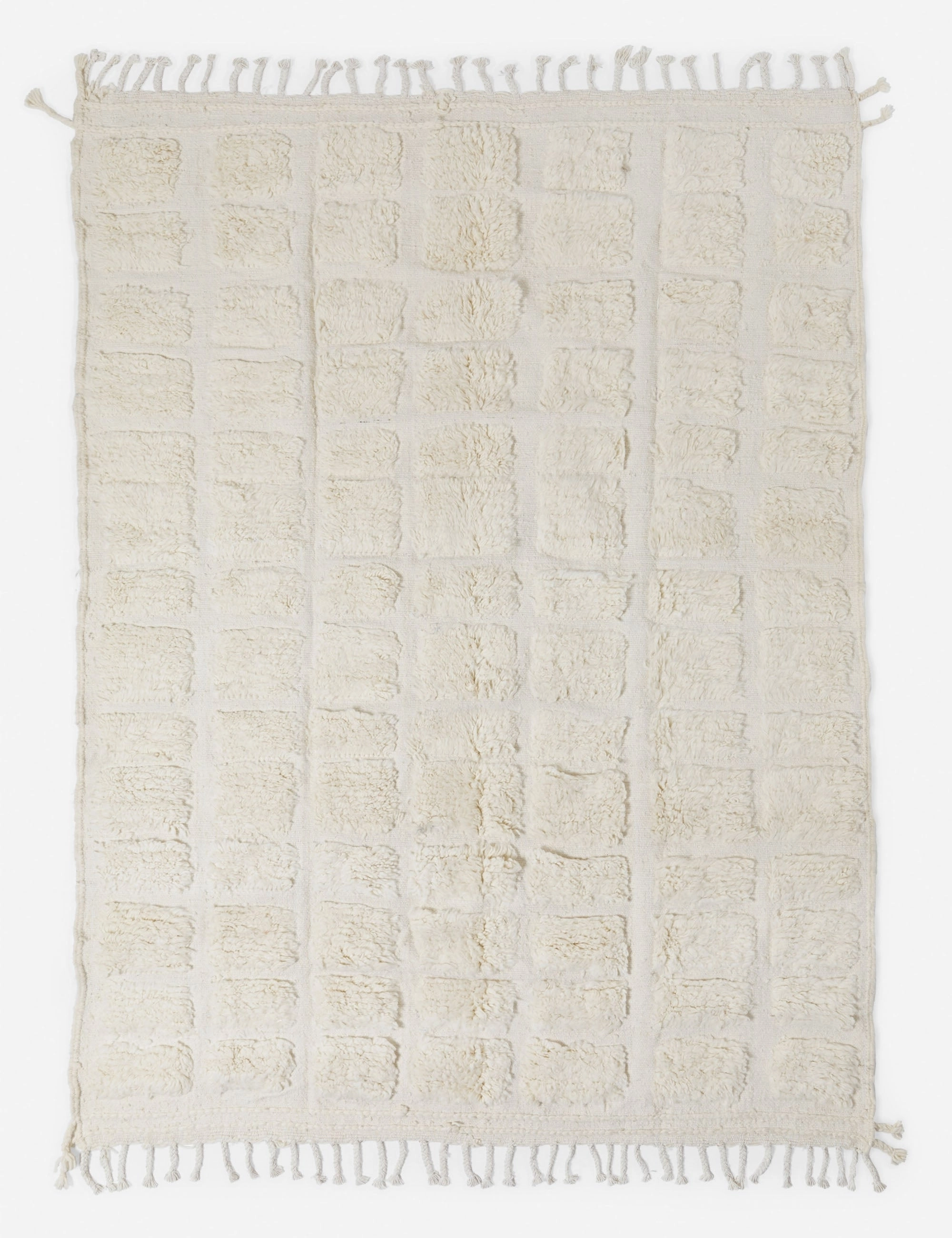 Olcay One-of-a-Kind Moroccan Rug. 6'8 x 8'9