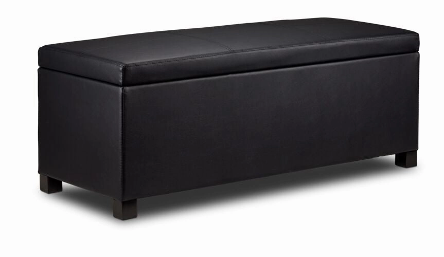 Paloma 3-Piece Ottoman - Black