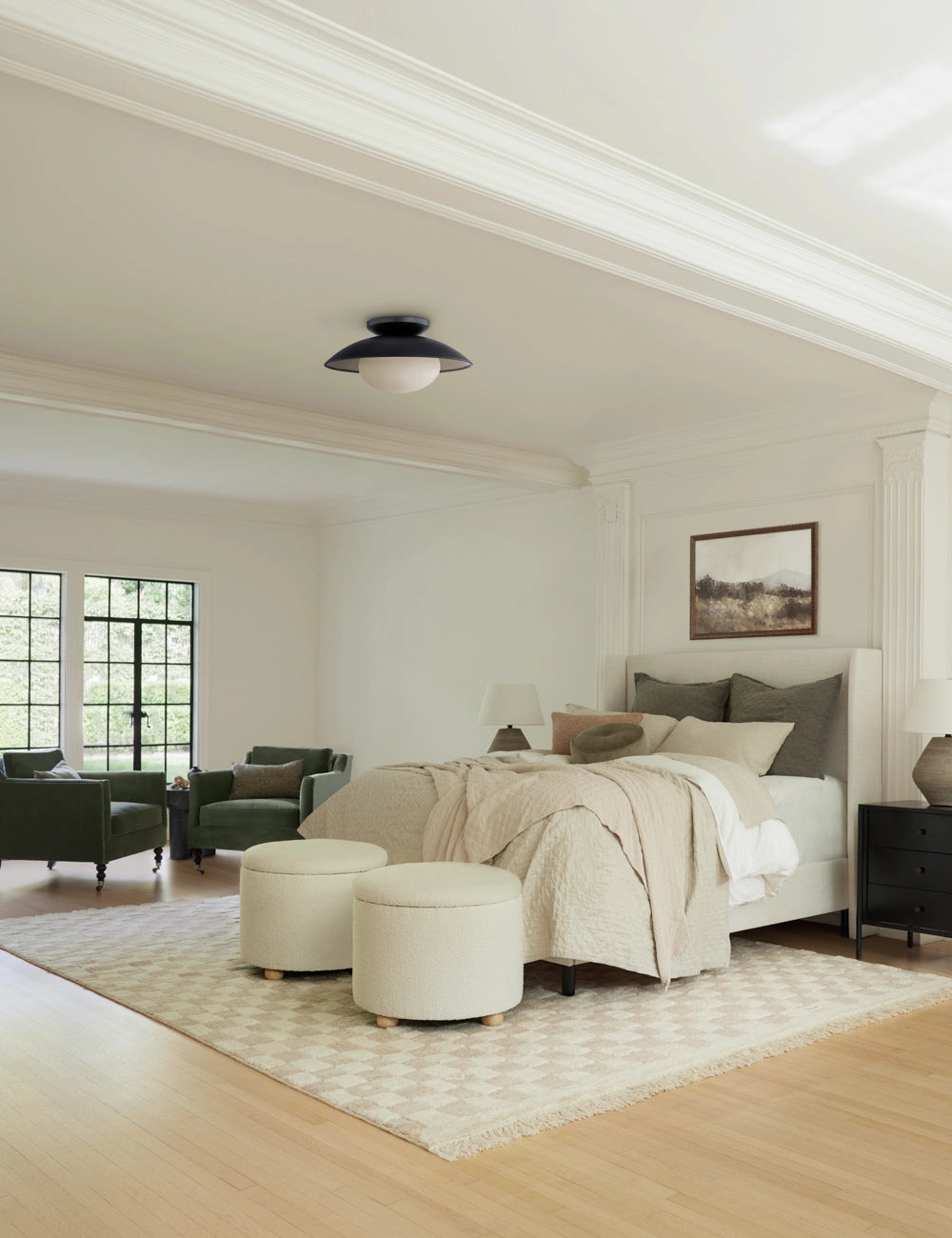 Quinn Semi-Flush Light
