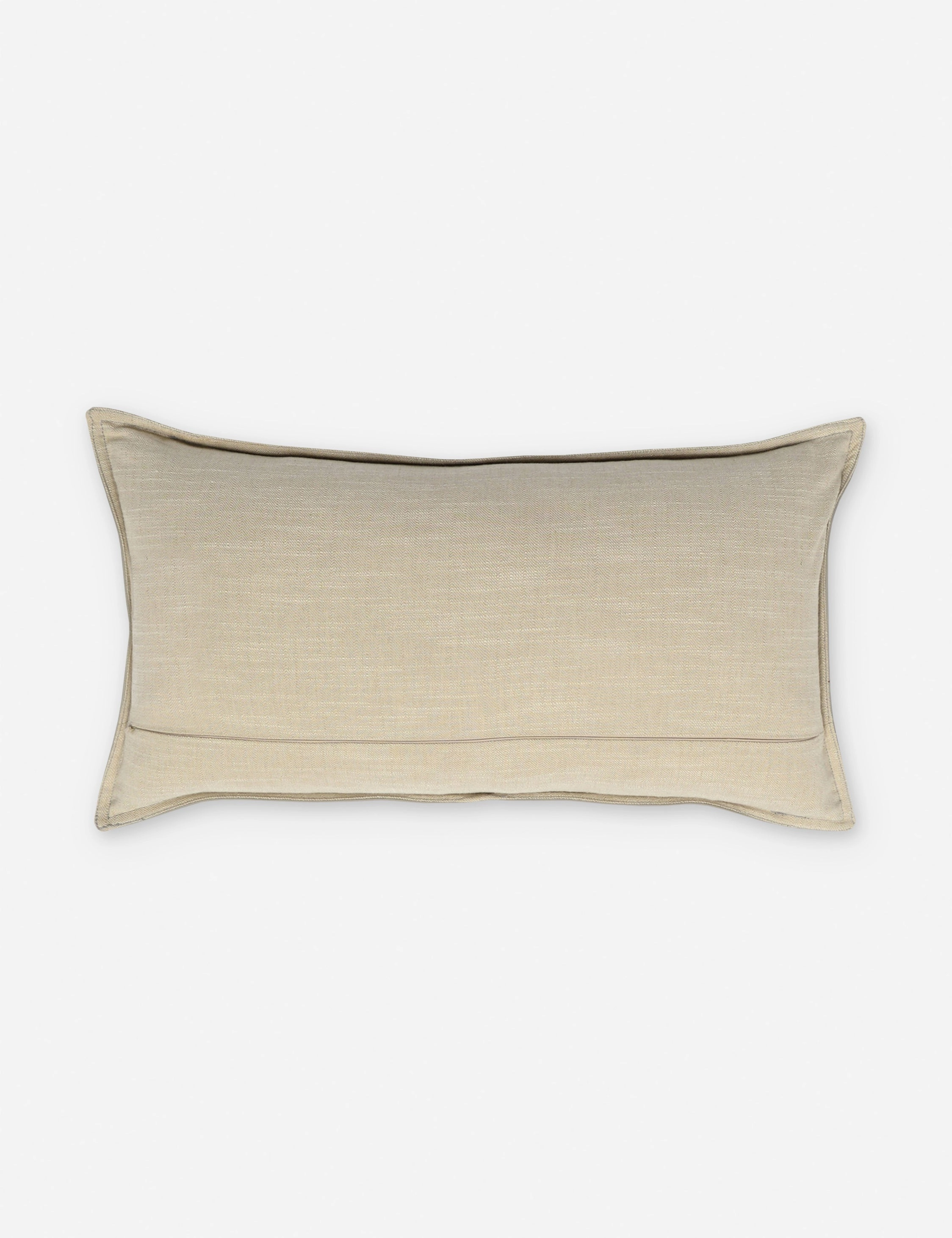 Sabrea Leather Lumbar Pillow