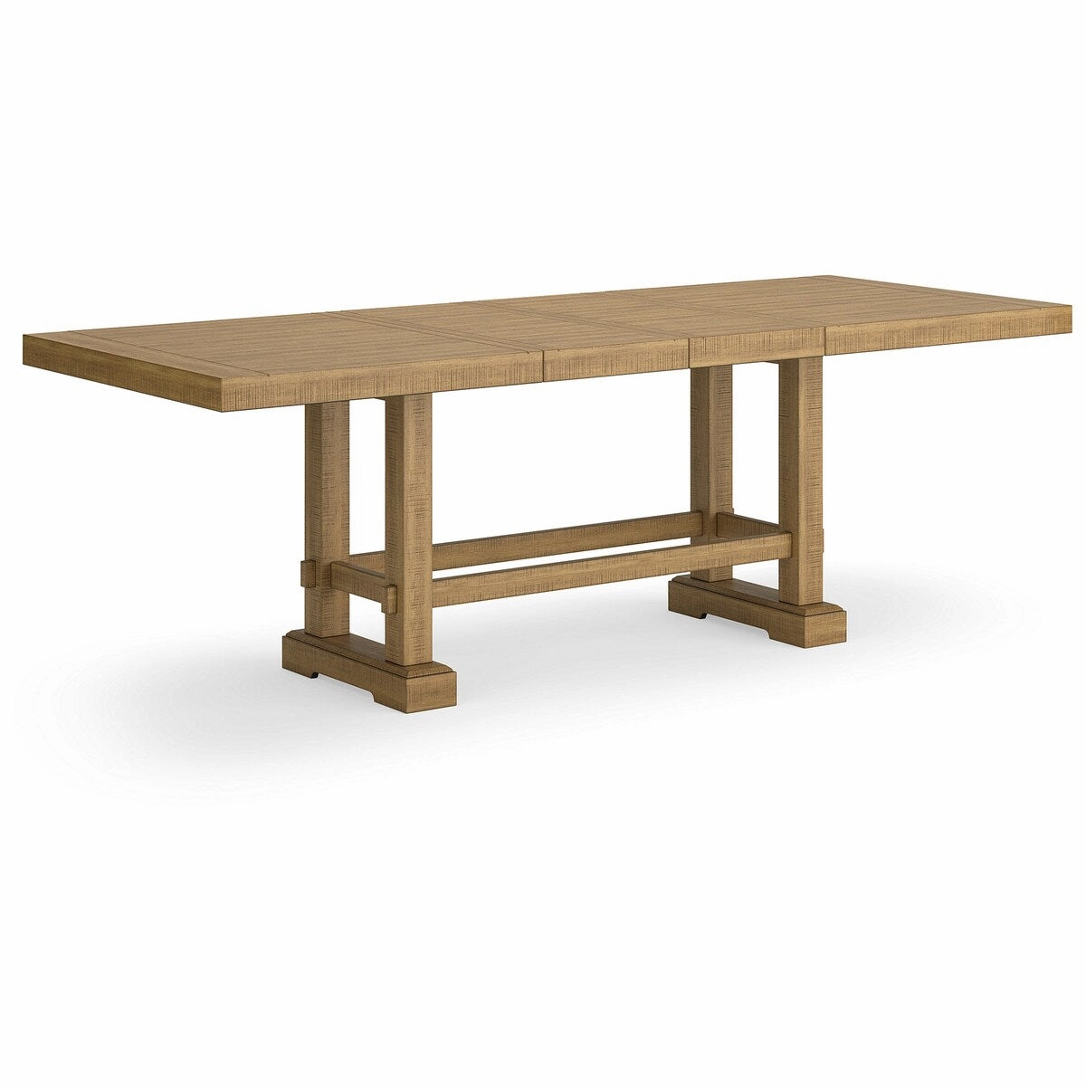 Signature Design by Ashley Havonplane Brown Counter Height Dining Extension Table - 41.75 W x 108 D x 36.25 H