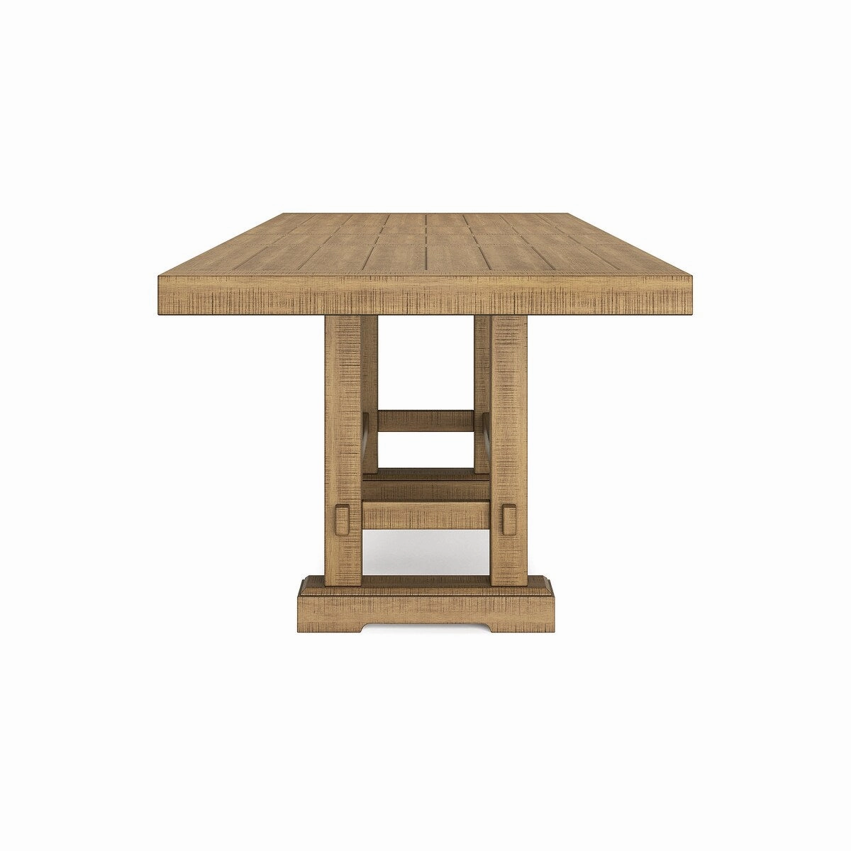 Signature Design by Ashley Havonplane Brown Counter Height Dining Extension Table - 41.75 W x 108 D x 36.25 H