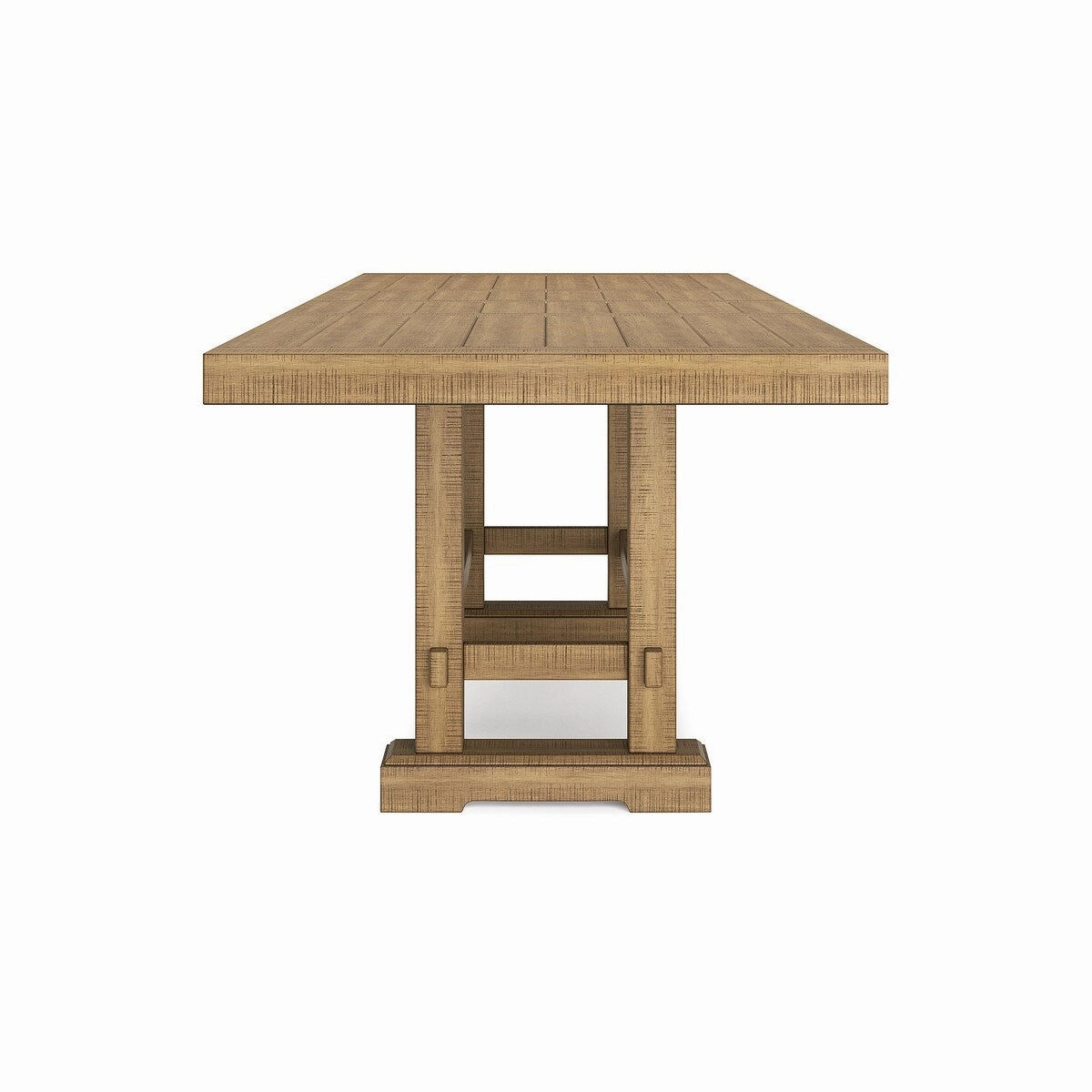 Signature Design by Ashley Havonplane Brown Counter Height Dining Extension Table - 41.75 W x 108 D x 36.25 H