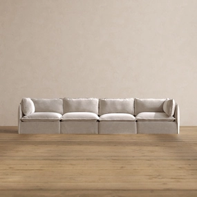 Slipcover Only - Modular Washable 4-Seater in Mist