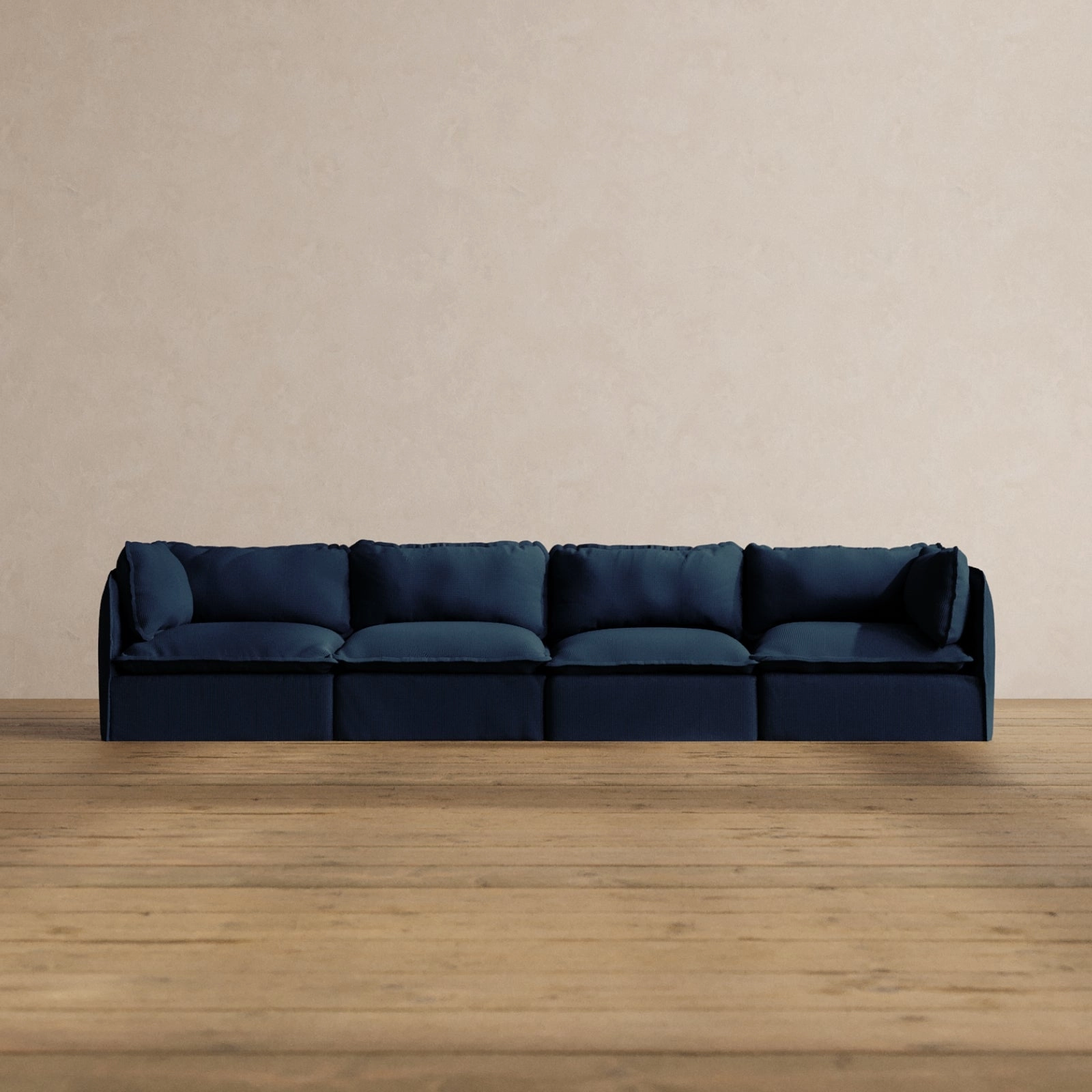 Slipcover Only - Modular Washable 4-Seater in Sumi