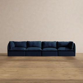 Slipcover Only - Modular Washable 4-Seater in Sumi