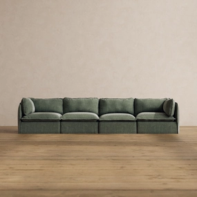 Slipcover Only - Modular Washable 4-Seater in Willow