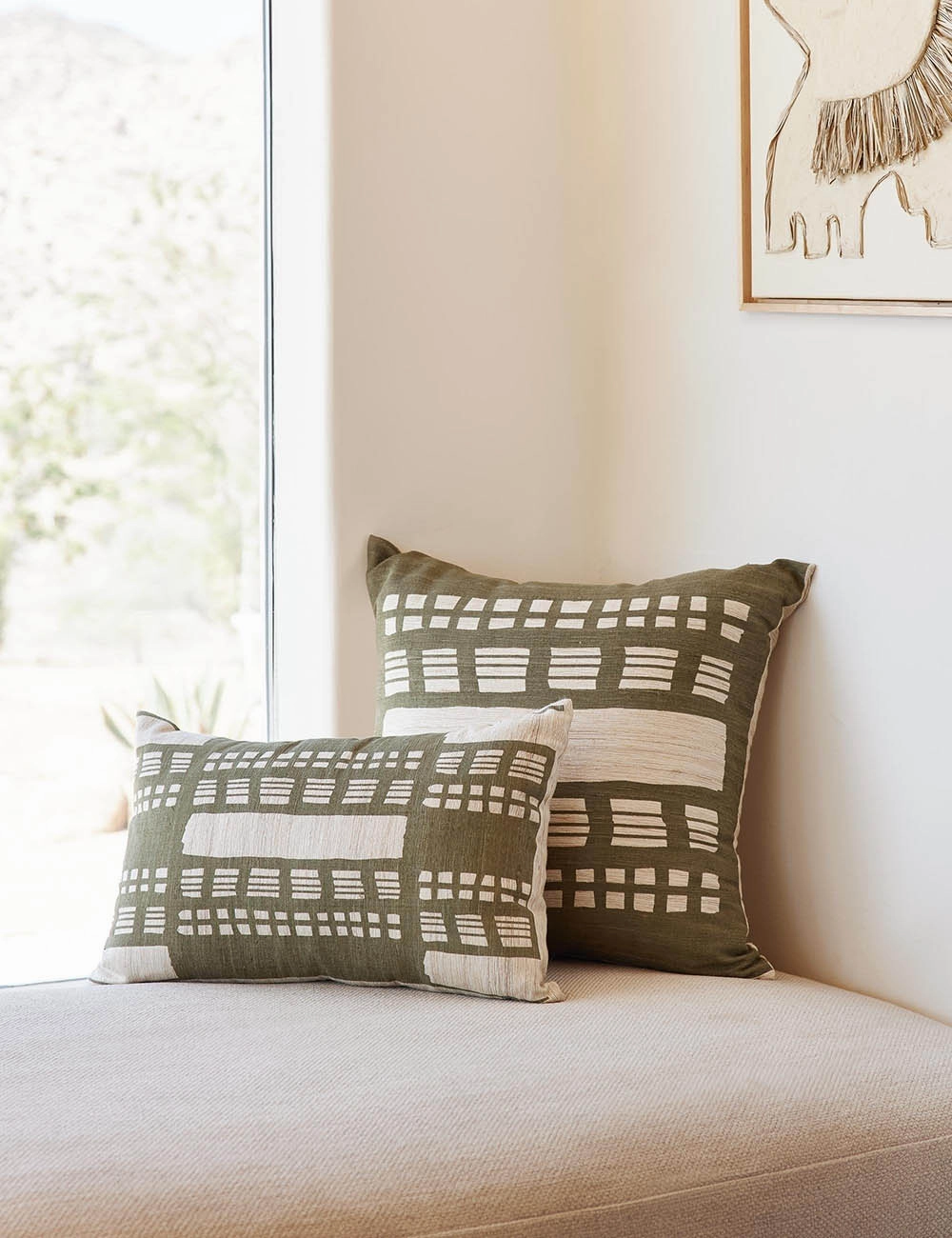 Stonewalk Pillow by lan Byrd