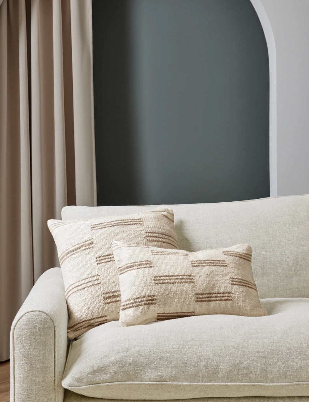 Stripe Break Pillow by Sarah Sherman Samuel