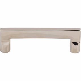 Top Knobs Flat 4 Inch Center to Center Handle Cabinet Pull from the