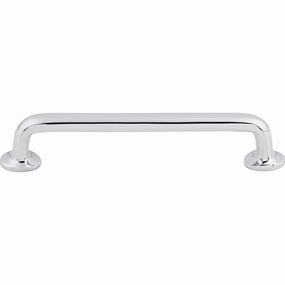 Top Knobs Rounded 6 Inch Center to Center Handle Cabinet Pull from the