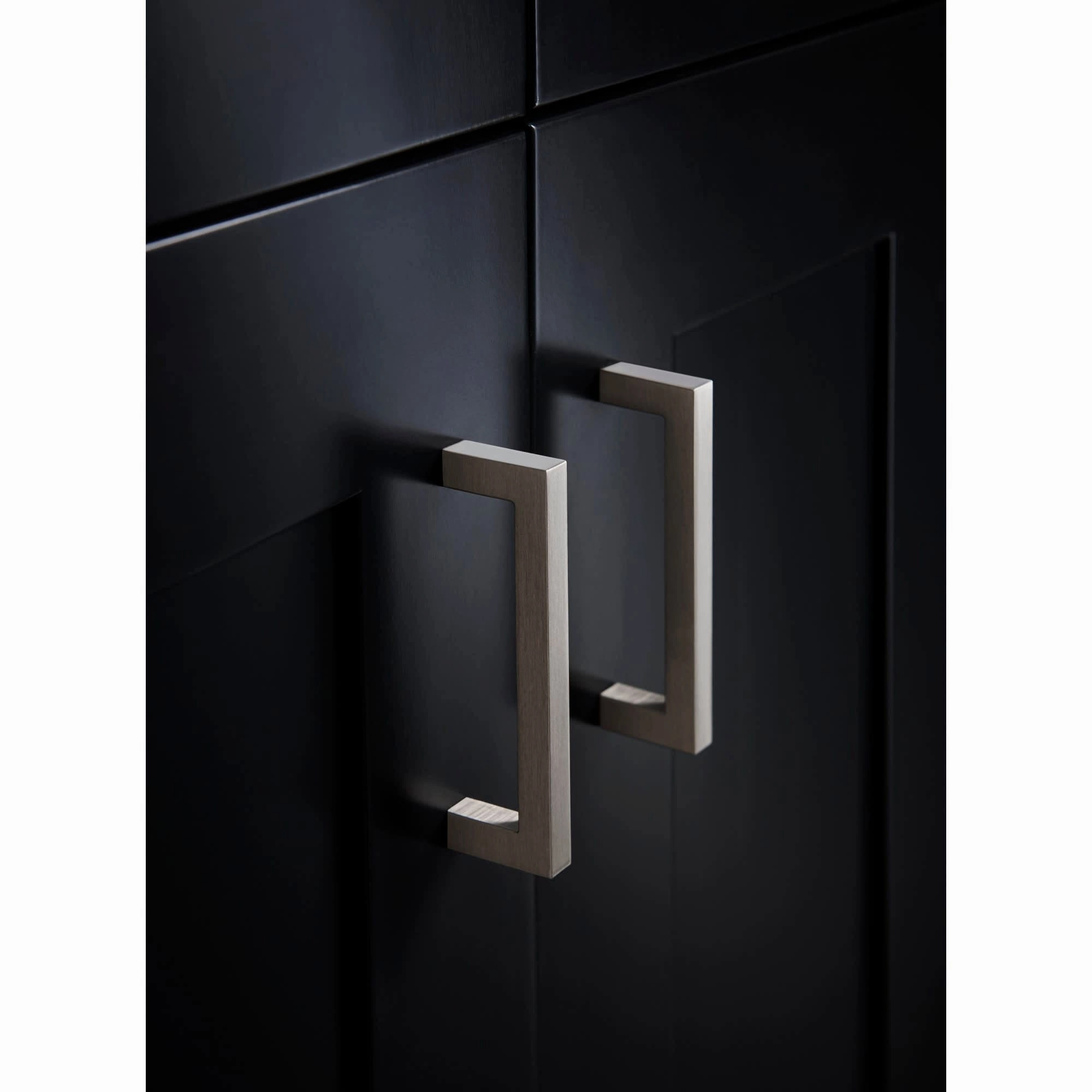 Top Knobs Square 12-5/8 Inch Center to Center Handle Cabinet Pull from