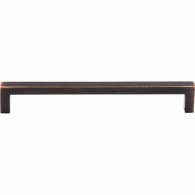 Top Knobs Square 7-9/16 Inch Center to Center Handle Cabinet Pull from