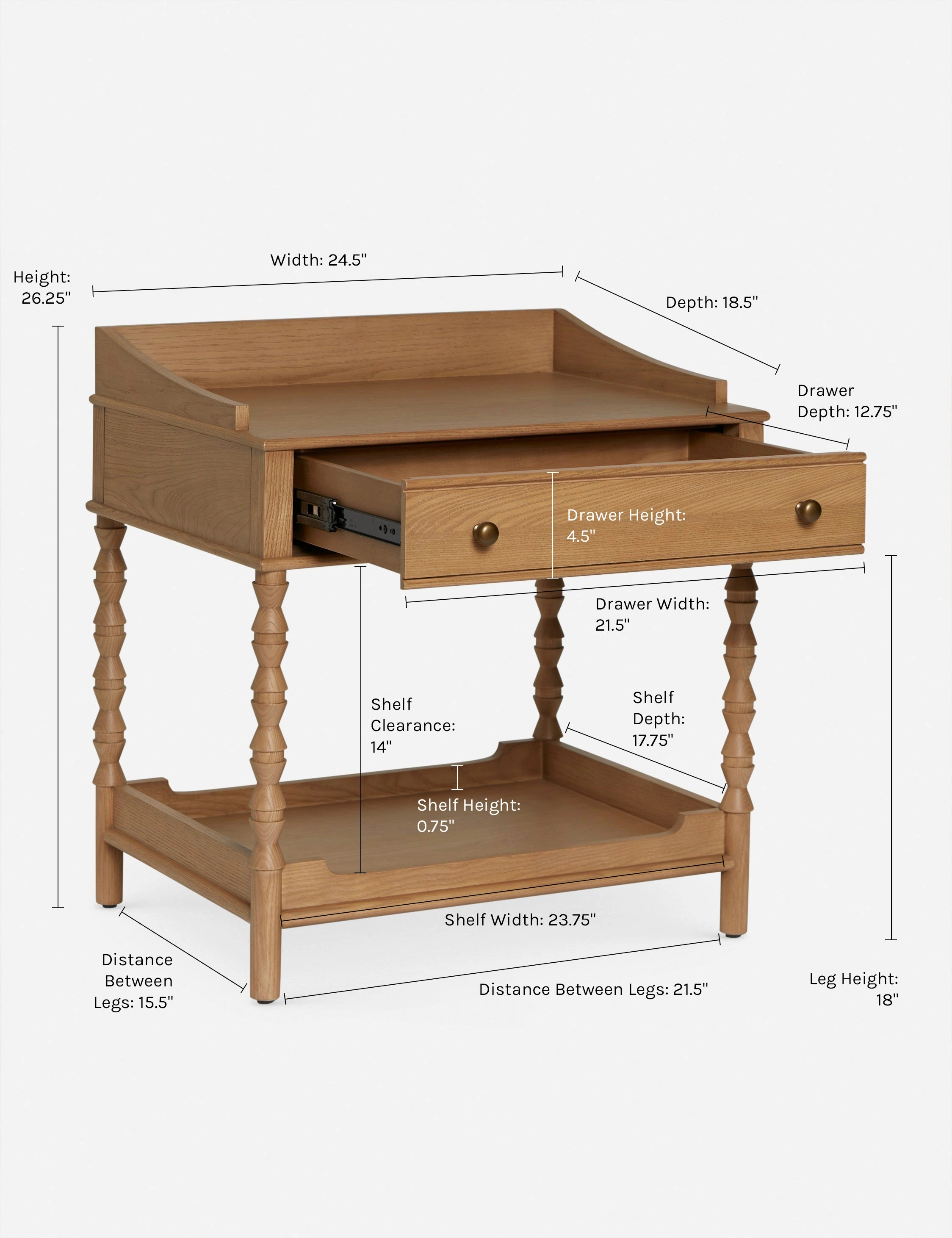 Topia Nightstand by Ginny Macdonald