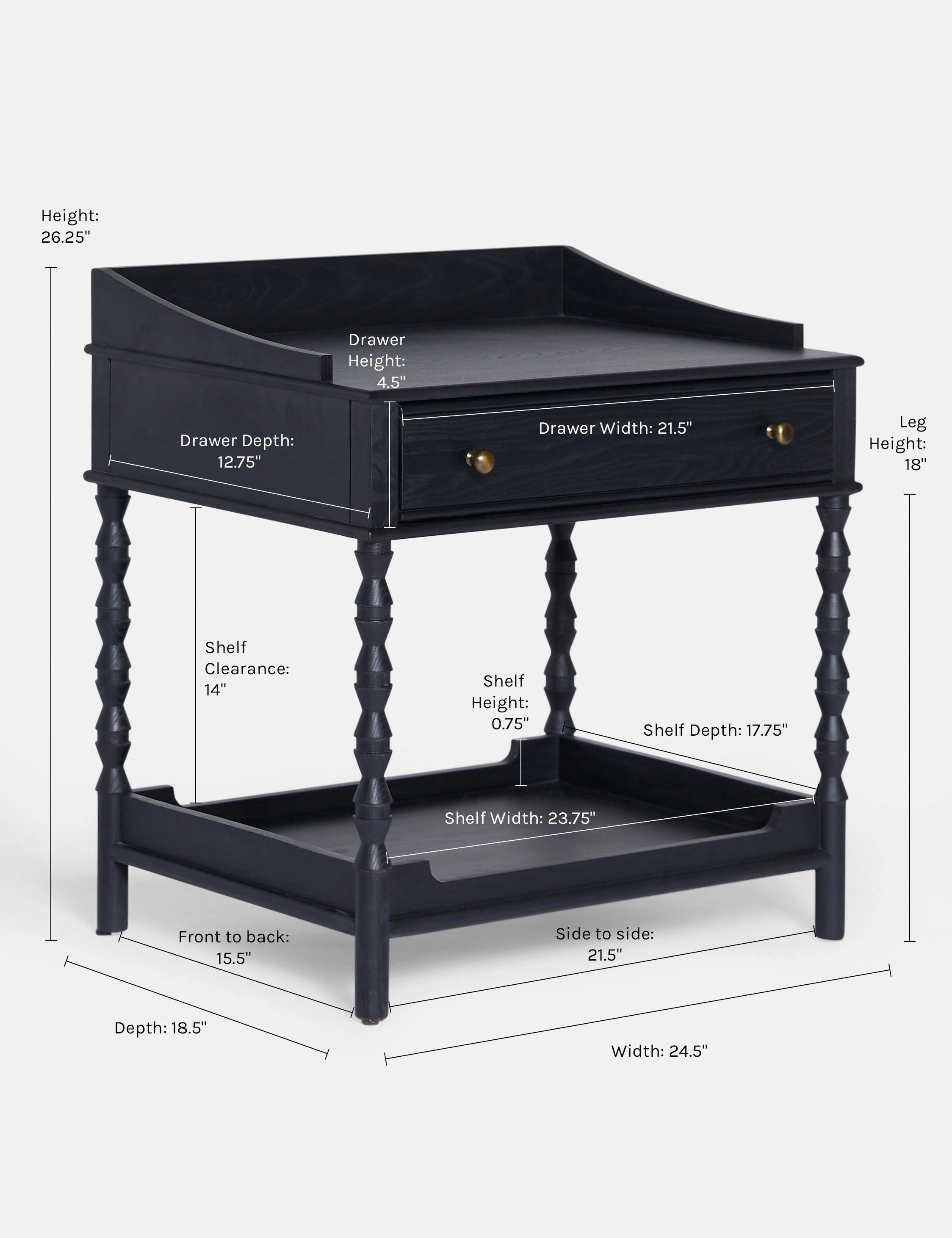 Topia Nightstand by Ginny Macdonald