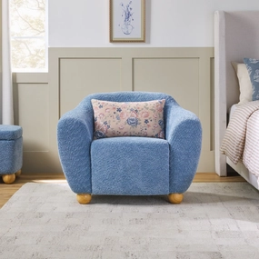 Walker Edison Contemporary Boucle Lounge Accent Chair