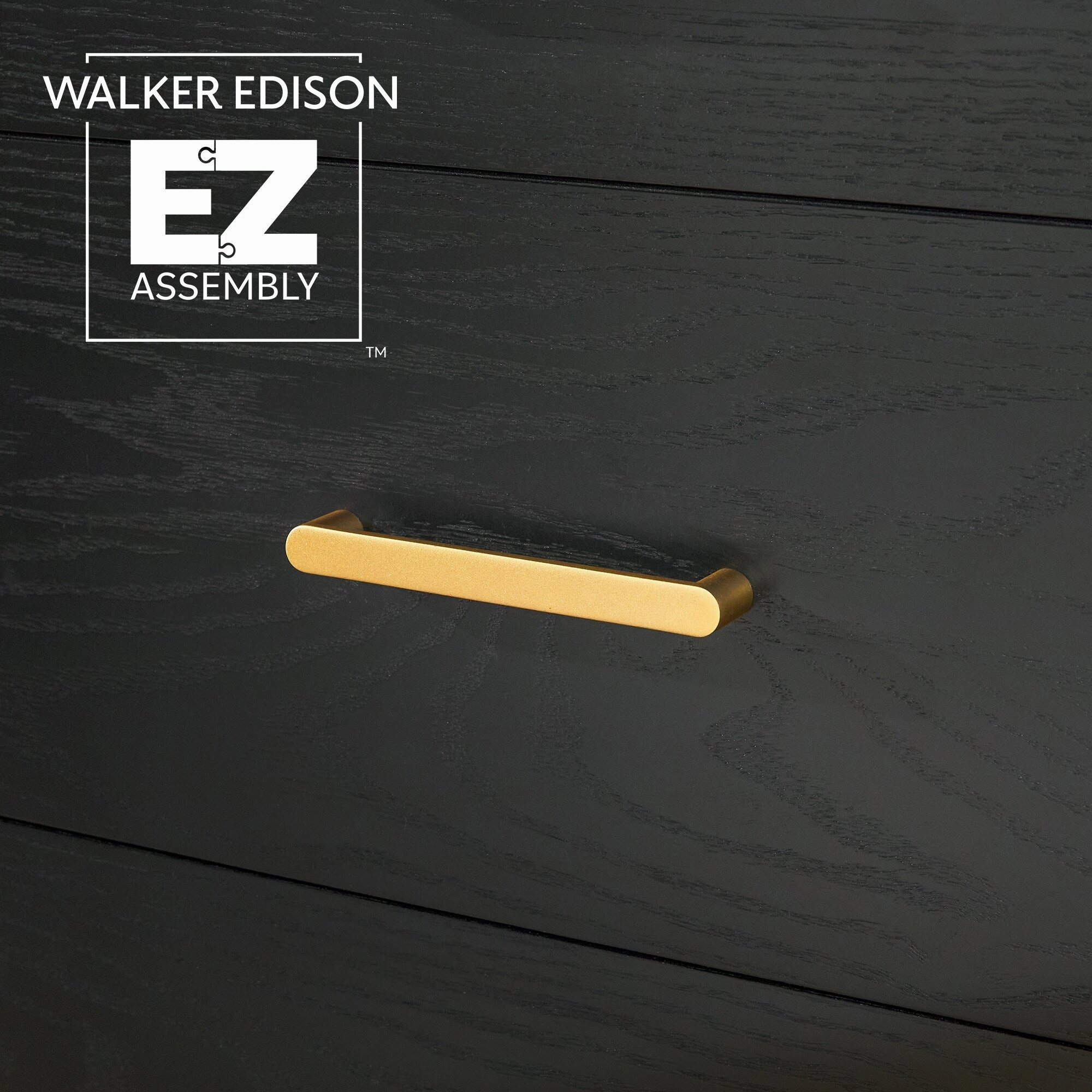 Walker Edison Wood 6-Drawer Dresser with Ultra-Easy Drawer Assembly