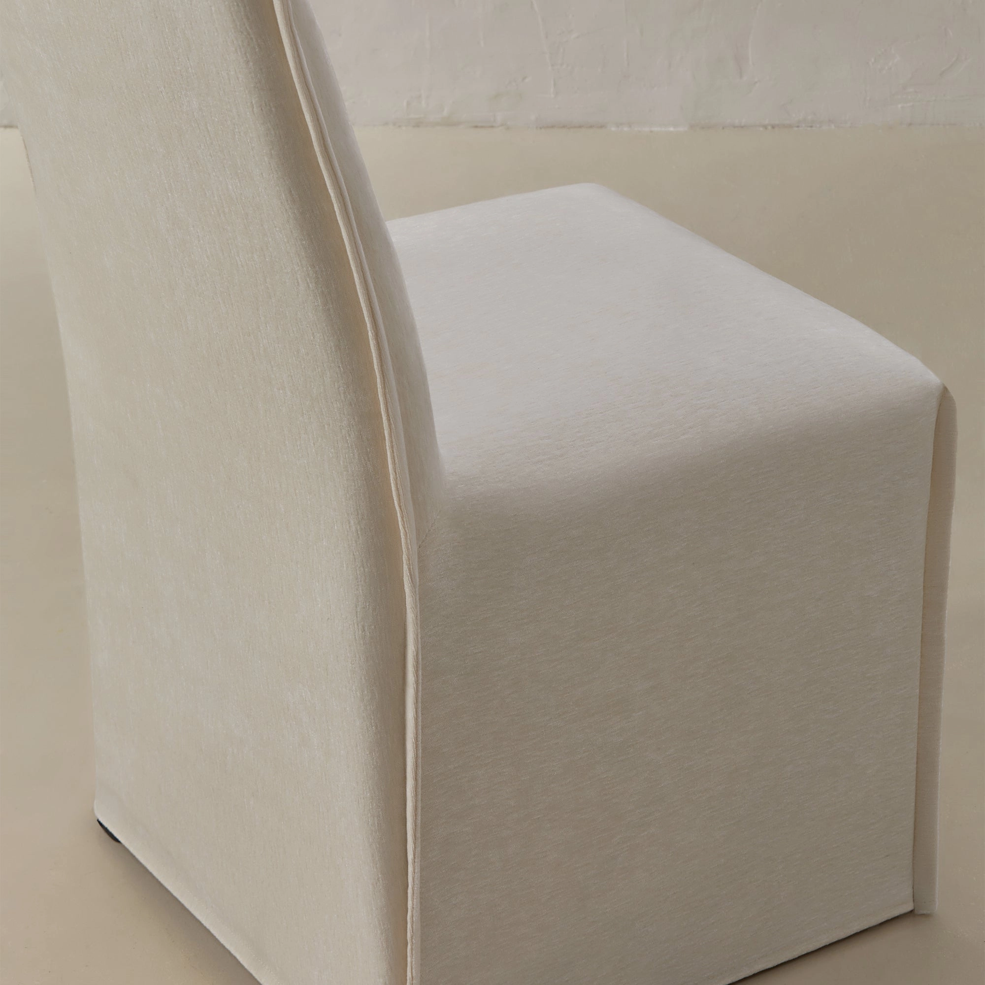Washable Upholstered Dining Chair | 15 Back Height in Coco