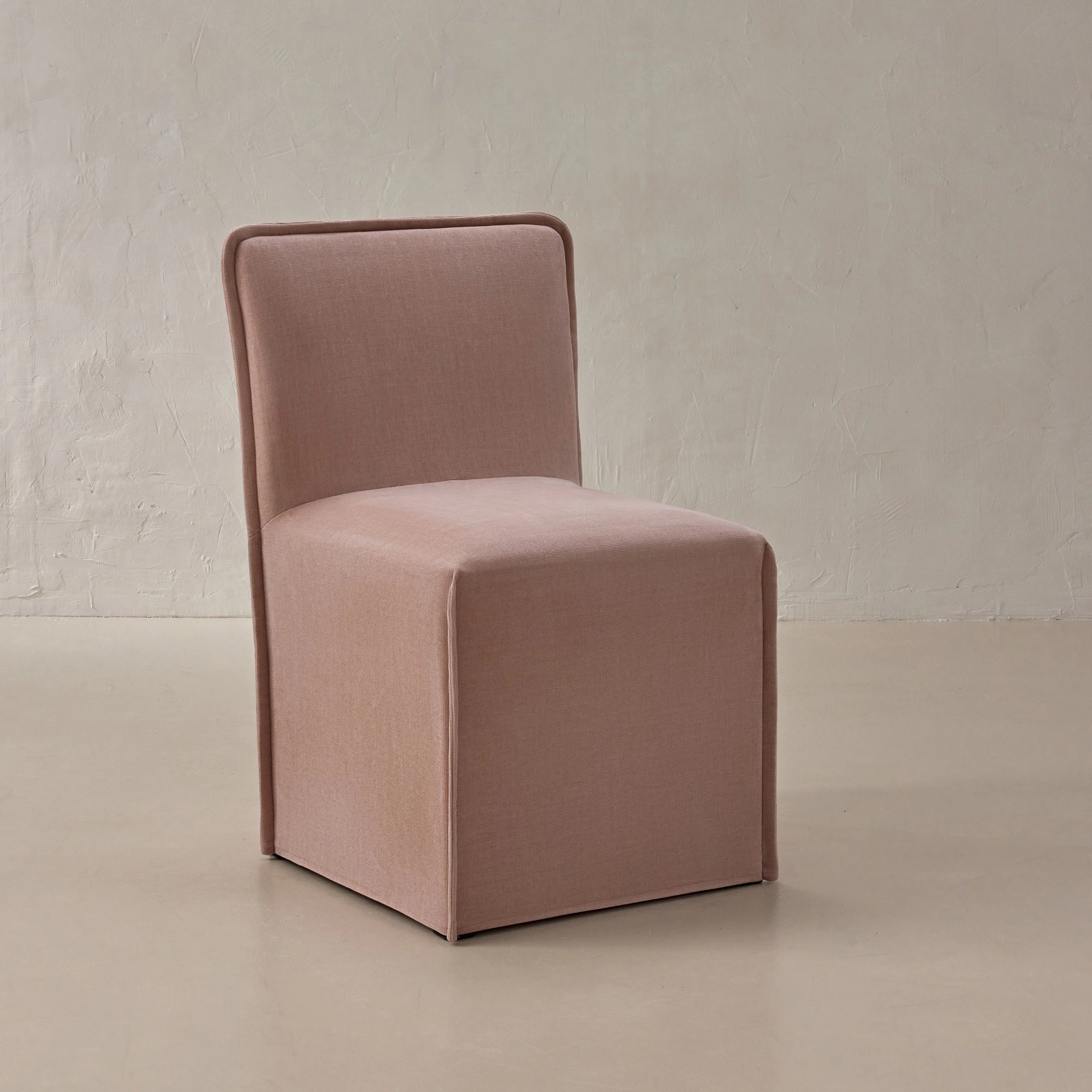 Washable Upholstered Dining Chair | 15 Back Height in Sakura