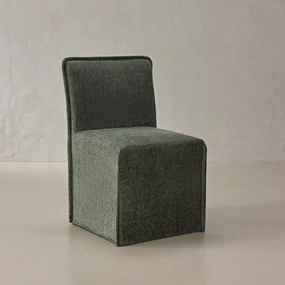 Washable Upholstered Dining Chair | 15 Back Height in Willow
