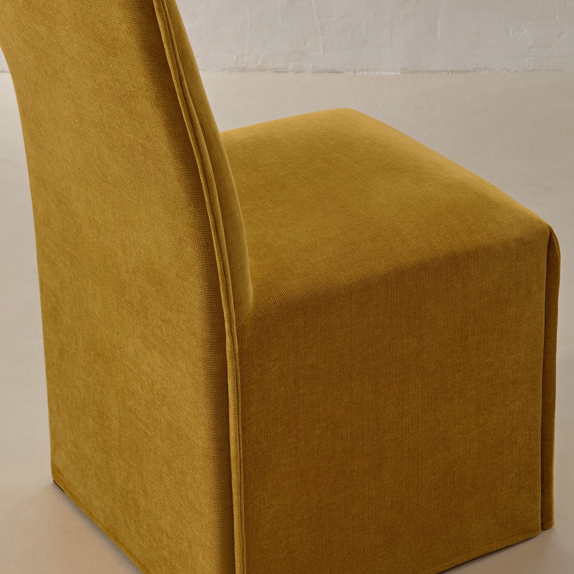 Washable Upholstered Dining Chair | 19 Back Height in Kiiro