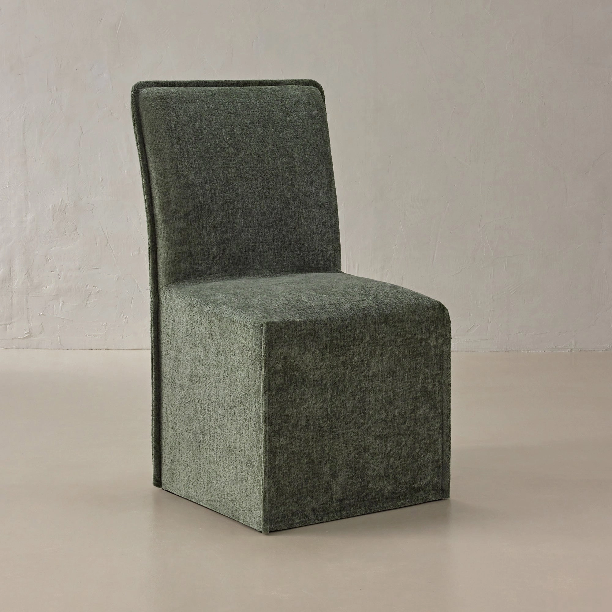 Washable Upholstered Dining Chair | 19 Back Height in Willow